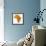 Togo on Actual Map of Africa-michal812-Framed Art Print displayed on a wall