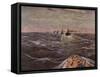 Togolese Ships at Mikasa Intercepting Russian Fleet Heading Towards Vladivostok-null-Framed Stretched Canvas