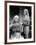 Toi... le venin Blonde by RobertHossein with Marina Vlady and Odile Versois, 1958 (b/w photo)-null-Framed Photo