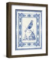 Toile de Jouy I-Vision Studio-Framed Art Print