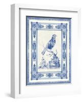 Toile de Jouy I-Vision Studio-Framed Art Print