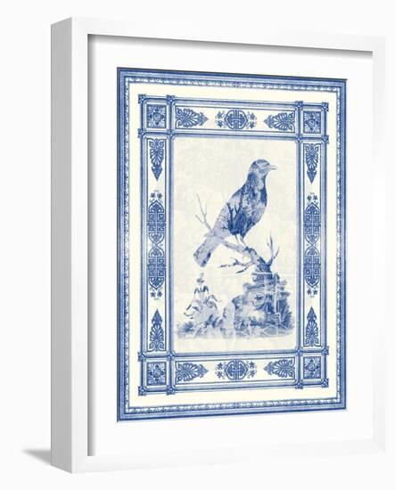 Toile de Jouy I-Vision Studio-Framed Art Print