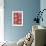 Toile in Crimson-Vision Studio-Framed Art Print displayed on a wall