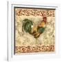 Toile Rooster II-Gregory Gorham-Framed Art Print