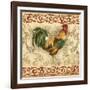 Toile Rooster II-Gregory Gorham-Framed Art Print