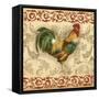 Toile Rooster II-Gregory Gorham-Framed Stretched Canvas