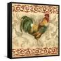 Toile Rooster II-Gregory Gorham-Framed Stretched Canvas