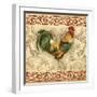 Toile Rooster II-Gregory Gorham-Framed Art Print