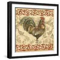 Toile Rooster III-Gregory Gorham-Framed Photographic Print