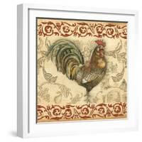 Toile Rooster III-Gregory Gorham-Framed Photographic Print