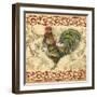 Toile Rooster IV-Gregory Gorham-Framed Photographic Print