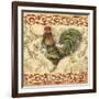 Toile Rooster IV-Gregory Gorham-Framed Photographic Print