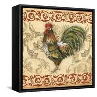 Toile Rooster IV-Gregory Gorham-Framed Stretched Canvas