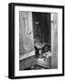 Toilet in Outhouse in Slum Area a Few Blocks from the Capital in Washington, Dc-Carl Mydans-Framed Premium Photographic Print