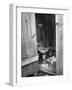 Toilet in Outhouse in Slum Area a Few Blocks from the Capital in Washington, Dc-Carl Mydans-Framed Premium Photographic Print