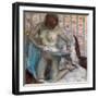 Toilet of a Woman, 1884-Edgar Degas-Framed Giclee Print