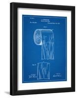 Toilet Paper Patent-null-Framed Art Print