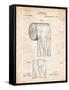 Toilet Paper Patent-Cole Borders-Framed Stretched Canvas