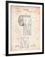 Toilet Paper Patent-Cole Borders-Framed Art Print