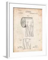 Toilet Paper Patent-Cole Borders-Framed Art Print