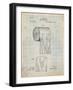 Toilet Paper Patent-Cole Borders-Framed Art Print