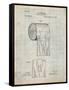 Toilet Paper Patent-Cole Borders-Framed Stretched Canvas