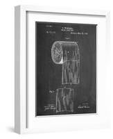 Toilet Paper Patent-null-Framed Art Print