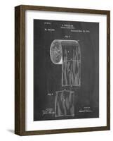 Toilet Paper Patent-null-Framed Art Print