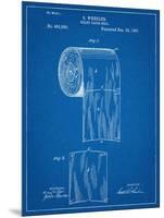 Toilet Paper Patent-null-Mounted Art Print