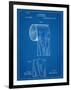 Toilet Paper Patent-null-Framed Art Print