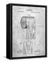 Toilet Paper Patent-Cole Borders-Framed Stretched Canvas