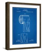 Toilet Paper Patent-null-Framed Art Print