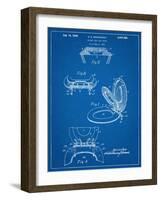 Toilet Seat Patent-null-Framed Art Print