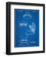 Toilet Seat Patent-null-Framed Art Print