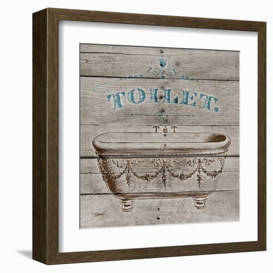 Toilet-Diane Stimson-Framed Art Print