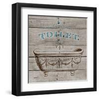 Toilet-Diane Stimson-Framed Art Print