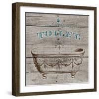 Toilet-Diane Stimson-Framed Art Print