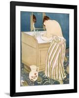 Toilette, 1891-Mary Cassatt-Framed Giclee Print