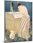 Toilette, 1891-Mary Cassatt-Mounted Giclee Print