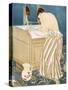 Toilette, 1891-Mary Cassatt-Stretched Canvas