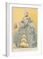 Toilette de Cour Louis XV-Albert Robida-Framed Giclee Print