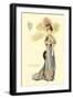 Toilette de Demi-Saison: Boating Gown-null-Framed Art Print