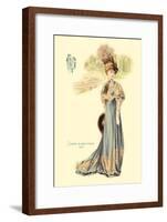 Toilette de Demi-Saison: Boating Gown-null-Framed Art Print