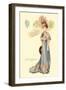 Toilette de Demi-Saison: Boating Gown-null-Framed Art Print