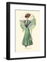 Toilette de Demi-Saison: Holiday in Lime-null-Framed Art Print