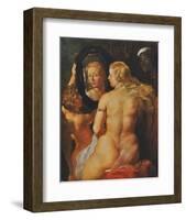 Toilette of Venus-Peter Paul Rubens-Framed Collectable Print