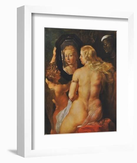 Toilette of Venus-Peter Paul Rubens-Framed Collectable Print