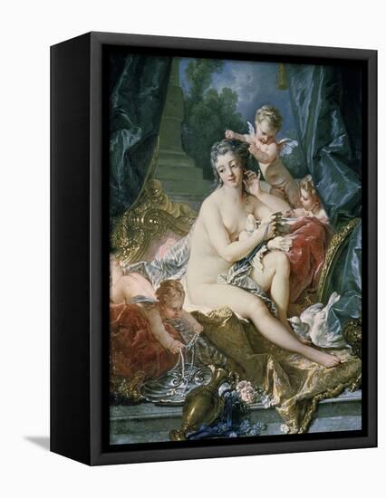 Toilette of Venus-Francois Boucher-Framed Stretched Canvas