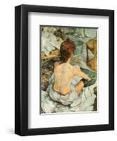 Toilette-Henri de Toulouse-Lautrec-Framed Art Print