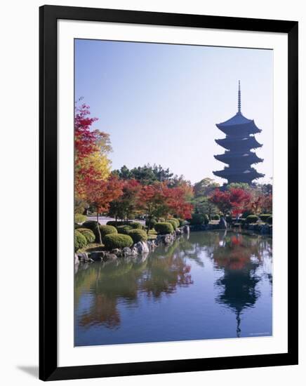 Toji Temple, Kyoto, Japan-Steve Vidler-Framed Photographic Print